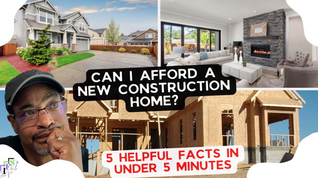 Can I Afford to Build a New Construction Home?