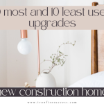 10 Most Used and Least Used Upgrades